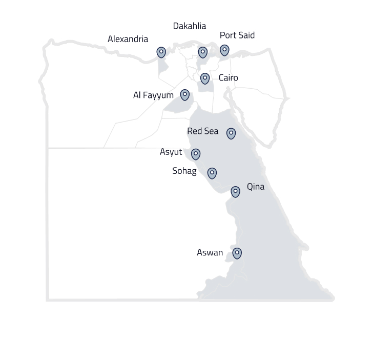 Map of Egypt